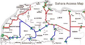 Sahara Map